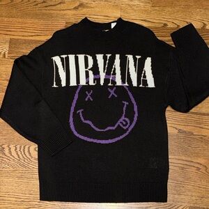 Nirvana oversized sweater Small